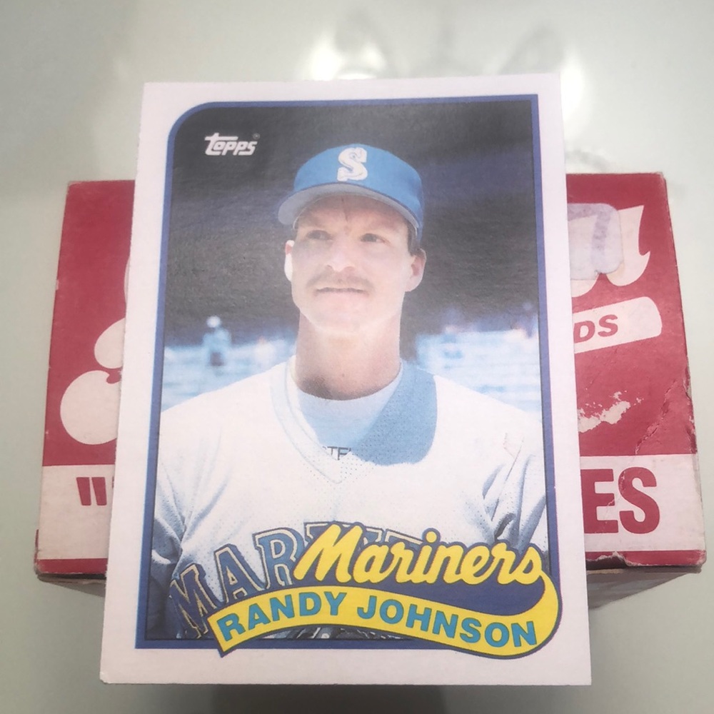 Randy Johnson 1989 Topps Card